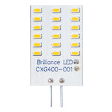 CopperMoon Brilliance LED Rectangle G4 Wafer Bipin