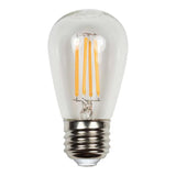 CopperMoon Brilliance LED S14-EDGE-Filament 12VAC, Clear