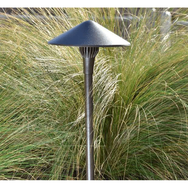 Focus Industries AL-17-LEDP 4W 120V China Hat 8" Path Light