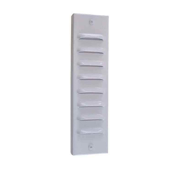 Focus Industries SL-02V-LEDP Series 5W LED 2700K Stamped 8 Louver Flat Panel Vertical Step Light 12V