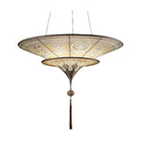 Fortuny G80SH-1 Scheherazade 2 Tiers Glass Lamp Ceiling