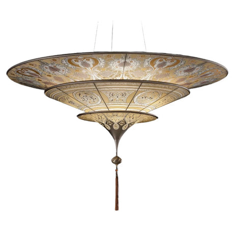 Fortuny G120SH-1 Scheherazade 3 Tiers Glass Lamp Ceiling