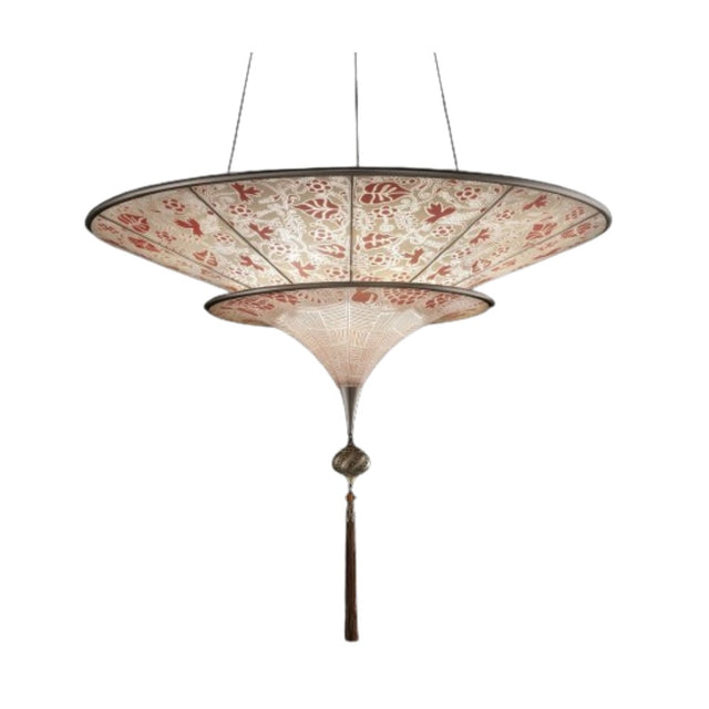 Fortuny G80SH-1 Scheherazade 2 Tiers Glass Lamp Ceiling