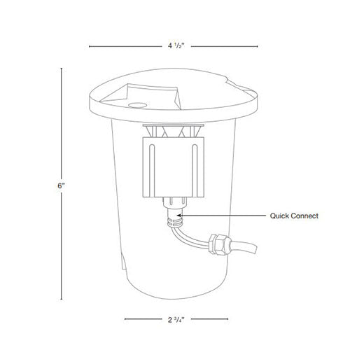 SPJ Lighting SPJ13-300 LED Adjustable Well Light