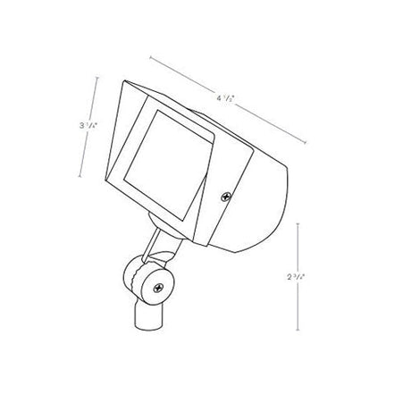 SPJ Lighting SPJ16-EB-MINI 8W LED Wall Washer