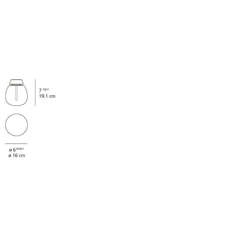 Artemide 1818A Empatia LED White Wall/Ceiling Light - Seginus Lighting