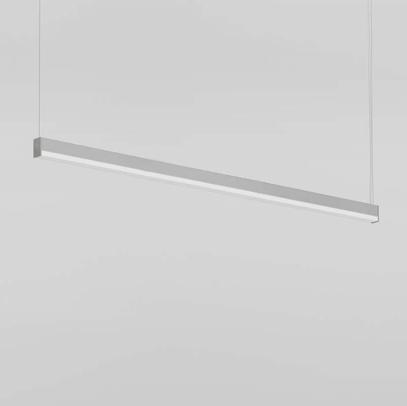 Artemide RDLBCSD9306A Ledbar 2-Wire Dimmable Suspension Square Direct LED Light 120V - Seginus Lighting