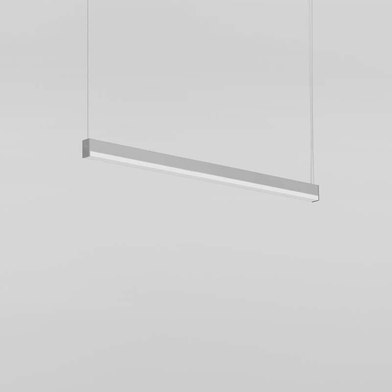 Artemide RDLBCSD9306A Ledbar 2-Wire Dimmable Suspension Square Direct LED Light 120V - Seginus Lighting