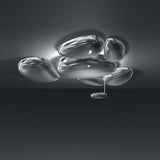 Artemide 1245 Skydro 2-Wire Dimmable 28W LED Chrome Ceiling Light - Seginus Lighting