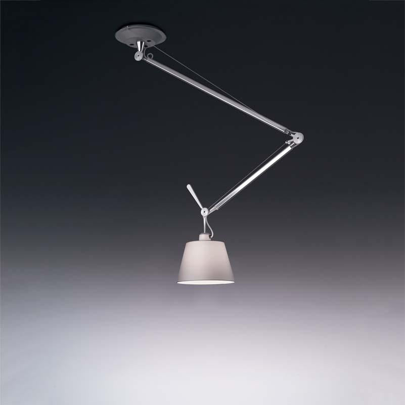 Artemide TOL10100WE26 Tolomeo 10 Inch Max 100W E26 Off-Center Suspension Light - Seginus Lighting