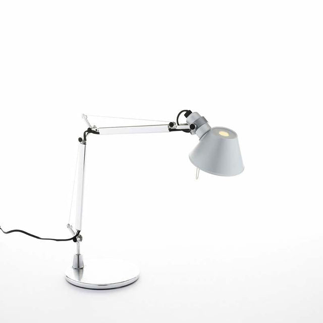 Artemide A011908 Tolomeo 8W Micro LED Aluminum Table Light with Base - Seginus Lighting