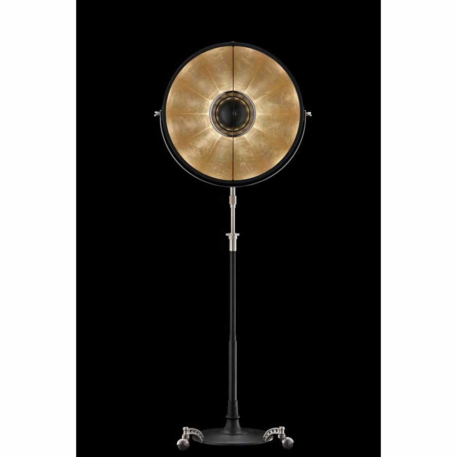 Fortuny DF63STA-11 Atelier 63 Black Stand Floor Lamp Additional Lamp 1