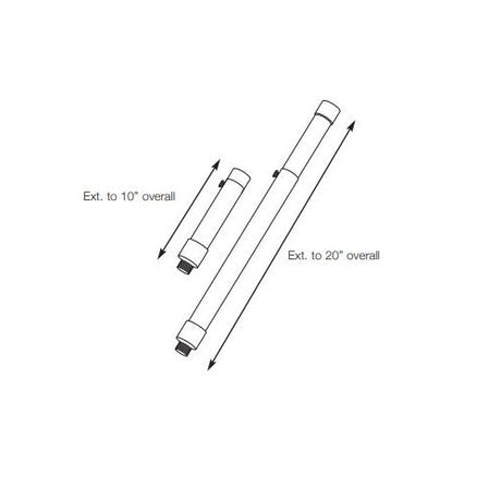 SPJ Lighting SPJ-ABR-1220 Telescoptic Riser 12"-20"