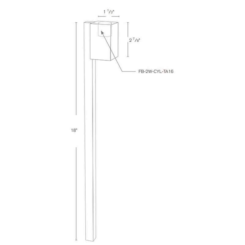 SPJ Lighting SPJ-CCPL-3-1W LED Pathway Light 12V