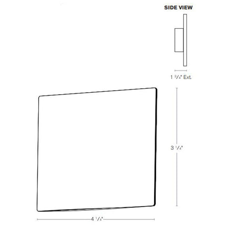 SPJ Lighting SPJ-SM4 Solid Brass 4W Wall Lights