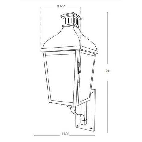 SPJ Lighting SPJ-XE02 Wall Mount Lantern