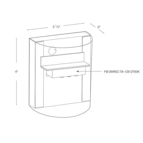 SPJ Lighting SPJ21-03 2W LED Surface Mount 12V