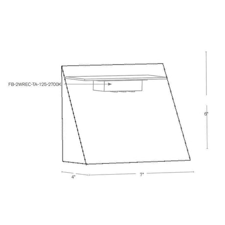 SPJ Lighting SPJ2100-50 2W LED Surface Mount 12V