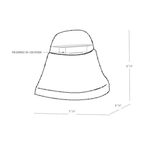 SPJ Lighting SPJ2100-8 2W LED Surface Mount 12V