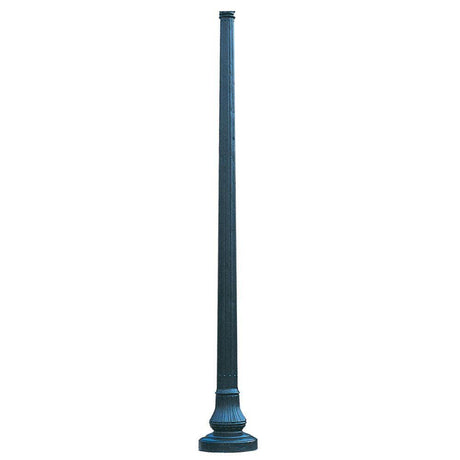 SPJ Lighting SPJ26-15 Fluted Brass Post with Base