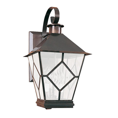 SPJ Lighting SPJ32-01A Scroll Mount Lantern 120V